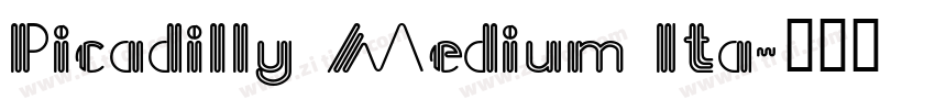 Picadilly Medium Ita字体转换